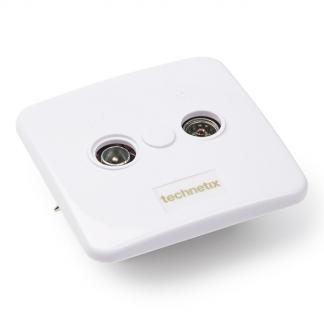 Coax wandcontactdoos - Technetix TRAS-2000, Verzenden, Nieuw