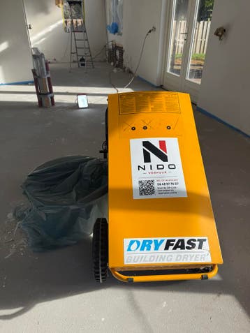 Bouwdroger 100L huren Tiel v.a. €40/wk - aan huis bezorgd, Doe-het-zelf en Verbouw, Ophalen, Zo goed als nieuw, Ventilator en Afzuiger