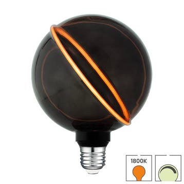 LED lamp E27 | 4 watt dimbaar | 1800K extra warm wit | Globe, Verzenden, Nieuw, E27 (groot), Overige typen
