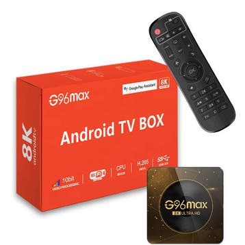 Android TV Box 8K WiFi 6 4GB RAM 64GB Media Player, Verzenden, Nieuw