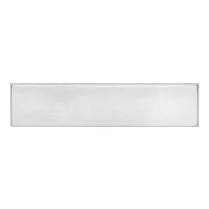 Intersteel Tochtklep met borstel rechthoek met klep verdekt, Tuin en Terras, Brievenbussen, Nieuw, Verzenden