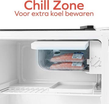 2dekans | KitchenBrothers Mini Koelkast - 43L - Kleine, Ophalen of Verzenden, Zo goed als nieuw