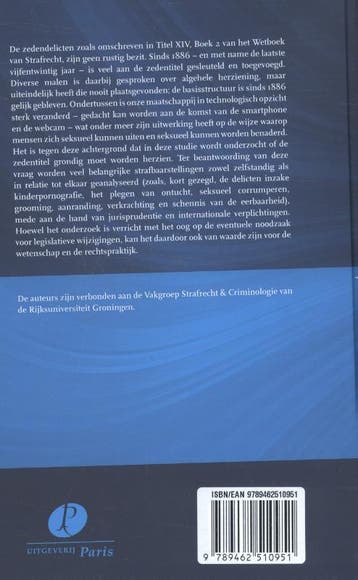 Herziening van de zedendelicten? 9789462510951 A.A. van Dijk, Verzenden, Zo goed als nieuw, A.A. van Dijk
