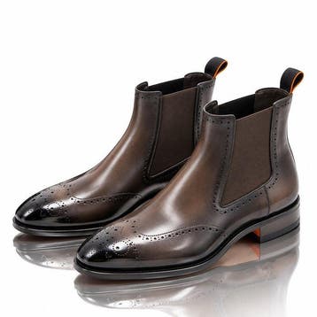 Santoni - Chelsea boots - Maat: EU 45 - Nieuw in doos, Nieuw