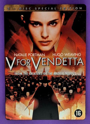 V For Vendetta - 2-Disc Special Edition Steelcase DVD, Verzenden, Gebruikt