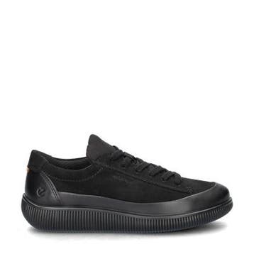 Ecco Soft Zero lage sneakers voor dames in het Zwart, Ecco, Verzenden, Zwart, Nieuw
