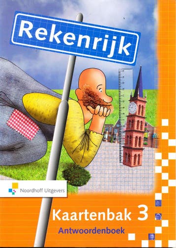 Rekenrijk versie 3 Antwoordenboek Kaartenbak groep 3, Verzenden, Nieuw
