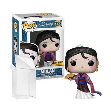 Funko Pop!  Mulan (Dancing) #323 Diamond Hot Topic, Verzenden, Nieuw
