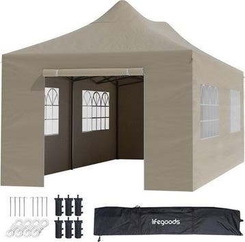 2dekans | LifeGoods Partytent - Paviljoen - EasyUp -, Ophalen of Verzenden, Zo goed als nieuw