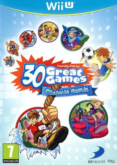 30 Great Games Obstacle Arcade [Wii U], Spelcomputers en Games, Games | Nintendo Wii U, Zo goed als nieuw, Ophalen of Verzenden