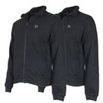 Donnay Donnay Heren - 2-Pack - Vest met kraag Bryan - Zwart, Kleding | Heren, Truien en Vesten, Verzenden, Nieuw