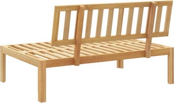 Tuinbank extra diep - loungebank voor palletkussen - 120 x, Tuin en Terras, Verzenden, Nieuw