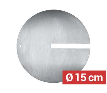 GGM Gastro | Vleesschaal met sleuf voor döner-spies - Ø 150, Verzenden
