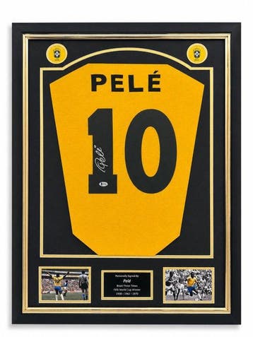 Brazil - Wereldkampioenschap Voetbal - Pele- Premium Frame -, Nieuw