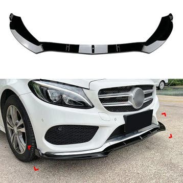 Front Splitter Voor Mercedes C Class A205/C205/S205/W205, Ophalen of Verzenden, Nieuw