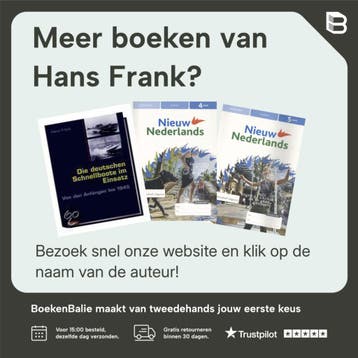 4-5-6 vwo / Nieuw Nederlands / leerwerkboek - Hans Frank, Boeken, Verzenden, Gelezen, Hans Frank