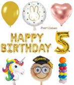 Ballonnen Folie Latex Helium Cijfer Letter LED Confetti, Ophalen of Verzenden, Nieuw, Versiering