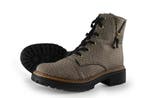 Rieker Veterboots in maat 39 Beige, Kleding | Dames, Schoenen, Verzenden, Beige, Overige typen, Zo goed als nieuw