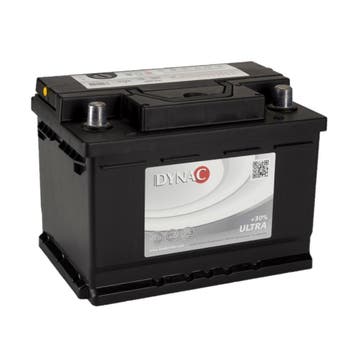 Dynac Auto accu 12 volt 60 ah ULTRA 30% meer power, Auto-onderdelen, Accu's en Toebehoren, Ophalen of Verzenden, Nieuw