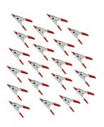 Set van 20 kleine zeilklemmen (maat: klein, 5x1 cm), Ophalen of Verzenden, Nieuw