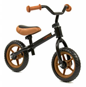 2Cycle Loopfiets - Zwart-Bruin - Balance bike - Speelgoed, Kinderen en Baby's, Speelgoed | Buiten | Voertuigen en Loopfietsen