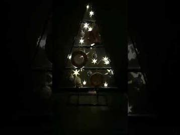 Metalen frame kerstboom ca. 60 cm incl. voet horizontale, Hobby en Vrije tijd, Ophalen of Verzenden, Nieuw