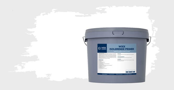 Wixx Isolerende Primer Wit 10L, Doe-het-zelf en Verbouw, Verf, Beits en Lak, Verf, Wit, Nieuw, 5 tot 10 liter, Verzenden