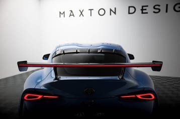 Maxton Carbon Spoiler met beugels en LED Toyota Supra Mk5, Auto diversen, Verzenden