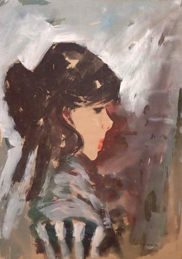 Gianni Tedeschi (1922–2018) - Retrato mujer