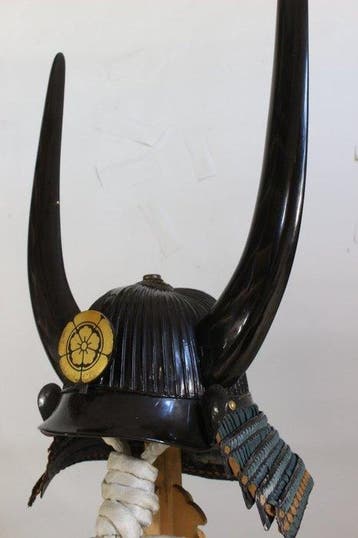 Kabuto - Japan - E3-627 Tetsu Kurourushinuri 62 Ken Suji, Antiek en Kunst