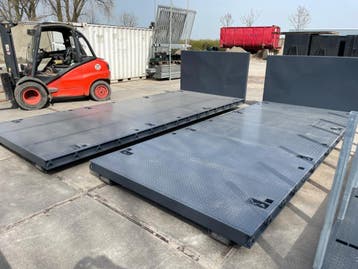 Laadvloer Haak arm vlet NCH flat Container Plateau 20 ft.