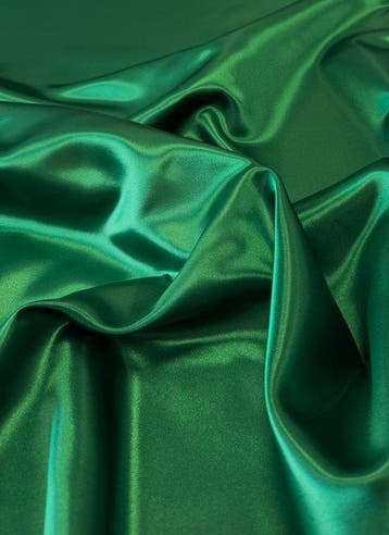 Elegant en verfijnd Duchesse-satijn in iriserend, Antiek en Kunst