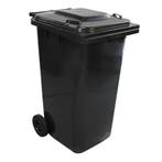Afvalcontainer 240 liter Grijs - Voor DIN-opname, Verzenden, Nieuw
