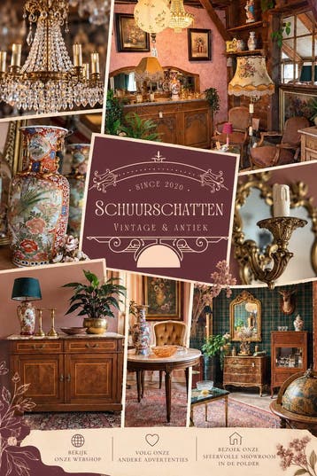 Schuurschatten | Vintage kasten meubels lampen kastjes, Ophalen, Zo goed als nieuw, Vintage