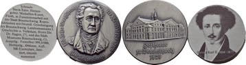 1979 Personenmedaille Goethe, Johann Wolfgang von 1749 Fr..., Postzegels en Munten, Verzenden