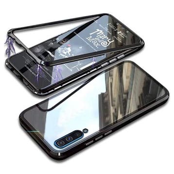 Samsung Galaxy A50 Magnetisch 360° Hoesje met Tempered Glass, Verzenden, Nieuw
