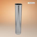 Enkelwandig kachelpijp rvs  voor lage prijzen, Huis en Inrichting, Kachels, Ophalen of Verzenden, Nieuw, Hout, Vrijstaand