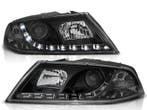 Koplampen Skoda Octavia 05-09 DRL look Devil Eyes HID zwart, Ophalen of Verzenden, Nieuw
