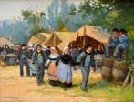 Paul Pascal 1867-1945) - Fête du Pardon en Bretagne, Antiek en Kunst