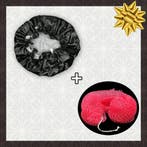 SHOWER SET - Douchemuts + Afrikaanse spons / net sponge Roze, Ophalen of Verzenden, Nieuw