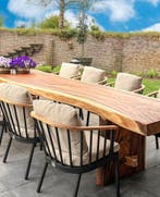 Tuintafels en terrastafels van hardhout  suar, mahonie,  etc, Ophalen, Nieuw, Rechthoekig, Hout