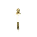 Gouden reversspeld, dasspeld van een Arabier, Ophalen of Verzenden, Gebruikt, Overige kleuren, Goud