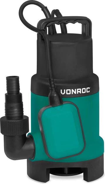 2dekans | VONROC Dompelpomp - Vuilwaterpomp - Waterpomp -, Ophalen of Verzenden, Zo goed als nieuw