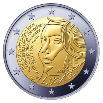 Frankrijk 2 Euro Fédération 2015, Postzegels en Munten, Munten | Europa | Euromunten, Verzenden