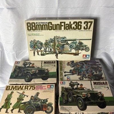 Tamiya - Speelgoed modelkit Vintage TAMIYA 1/35 Military, Kinderen en Baby's, Speelgoed | Overig
