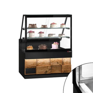 GGM Gastro | Koeltoonbank TORONTO - 1300x880mm - kleur zwart, Verzenden, Nieuw in verpakking, Hotelinrichting