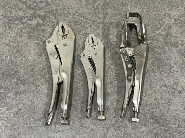 Veiling - Chroom vanadium griptangen set 3-delig, Doe-het-zelf en Verbouw, Gereedschap | Handgereedschap, Nieuw
