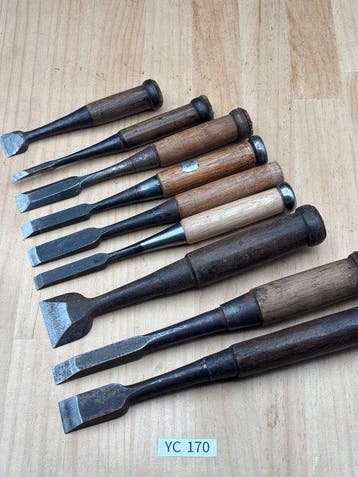 Japanse houtbeitelenset YC170 – Traditionele ambachtelijke