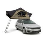 Daktent Lago - 2-persoons - Incl. Matras - Zwart / Kaki, Verzenden, Nieuw