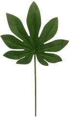 Araliablad Groen 55 cm pak 6 stuks, Huis en Inrichting, Woonaccessoires | Kunstplanten en Kunstbloemen, Ophalen of Verzenden, Nieuw